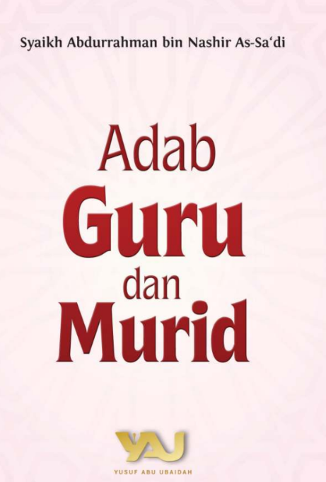 Adab Guru dan Murid